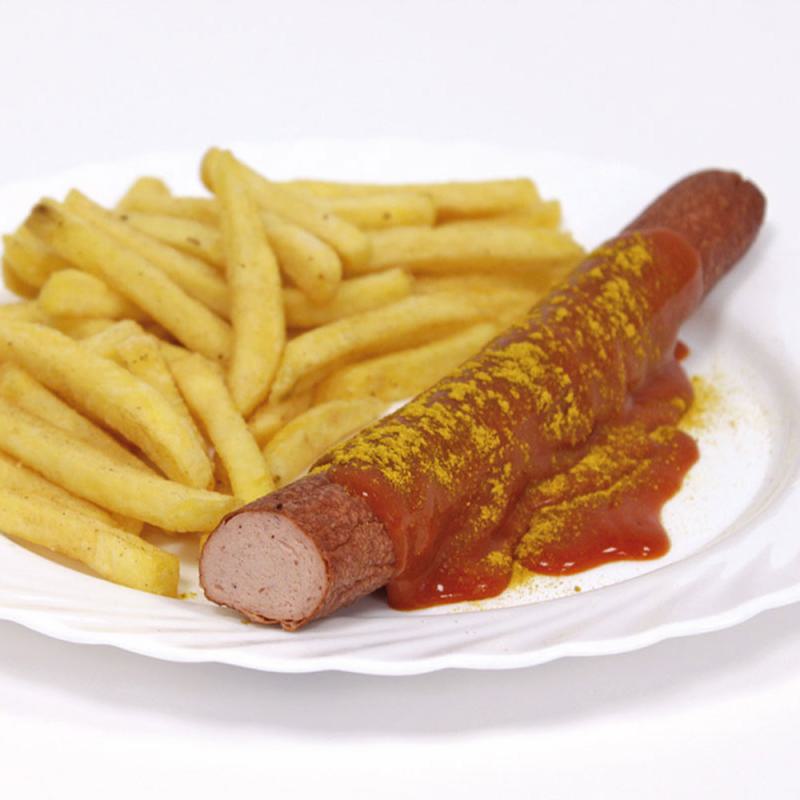 vegane Currywurst